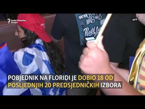 Trumpove pristalice slave pobjedu na Floridi