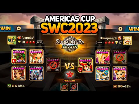 DRMZJOSEPH vs LONELY (BO5) | SEMI FINAL | SWC2023 AMERICAS CUP Preliminary Day 3 - Summoners War