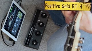 Video thumbnail for Positive Grid BT-4 Wireless Bluetooth Controller Review by David Wallimann