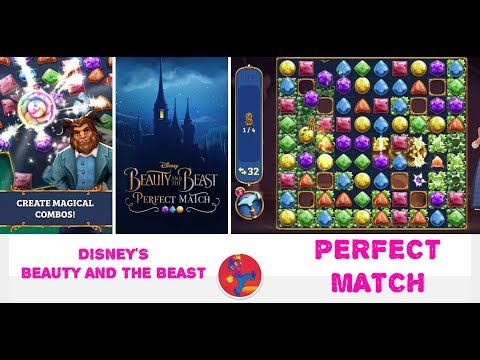 Disney's Beauty and the Beast: Perfect Match - Match 3 game