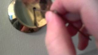 How to unlock a door with a Bobby pin