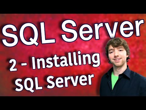 SQL Server 2 Installing SQL Server 2016