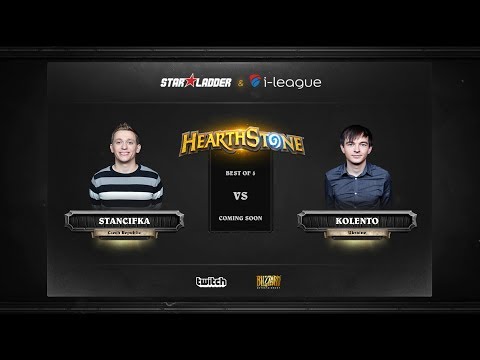 [EN] StanCifka vs Kolento | SL i-League Hearthstone StarSeries Season 3 (26.05.2017)