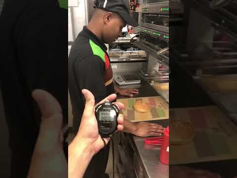 Fastest whopper whopper ever made in Burger King(8 seconds)