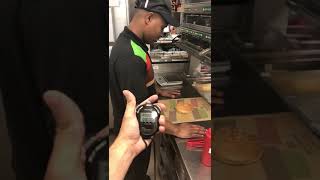 Fastest whopper (8 seconds)