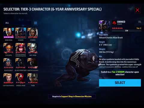 MFF | 6year Anniversary T3 selector !