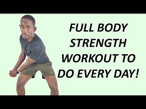 30 Minute Dumbbell Strength Training for Fat Loss Full Body Workout  250 Calories 