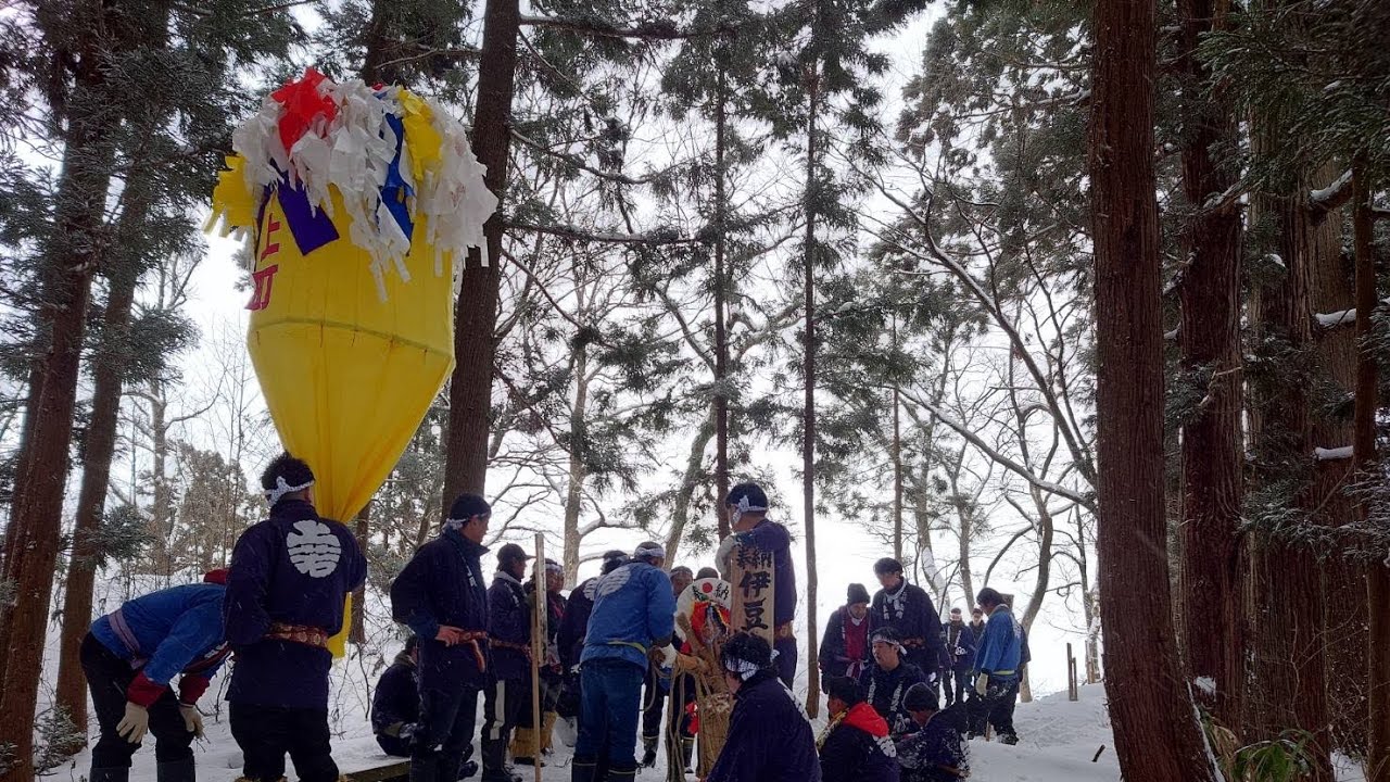 2025 川を渡る梵天