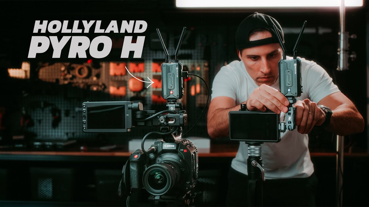 Hollyland Pyro H - Transmissão sem Fio 4K mais Versátil do que nunca!
