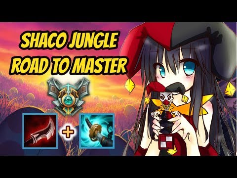 Shaco Jungle Road to Master [Full Gameplay] League of Legends - Infernal Shaco