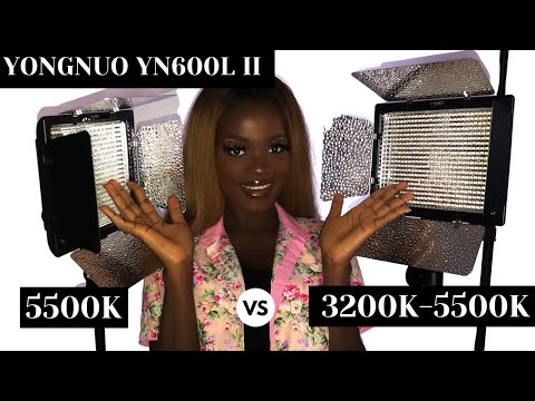 LED apšvietimas Led light Yongnuo YN600L II - WB (5600 K) video