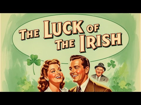 Tyrone Power & Anne Baxter: THE LUCK OF THE IRISH (1948) Classic Romance