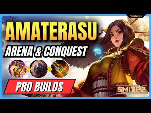 Best Amaterasu Build Smite 2 | Arena & Conquest PRO Builds 2025