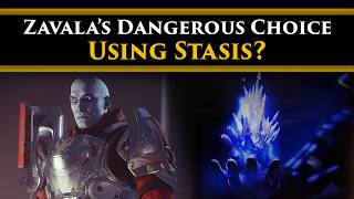 Destiny 2 Lore - Zavala asked The Exo Stranger about using Stasis! Darkness powers & The Vanguard!