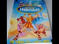 Walt Disney Hercules 1997 Trailer VHS 1998 UK Coming Soon On Video
