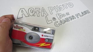 AGFAPHOTO LeBox FLASH CAMERA　で撮ってみました！