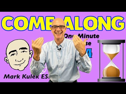 【１分英会話】「一緒に来ない？」とネイティブのように誘ってみよう！