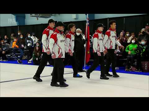 2022 Canadian Under-18 Curling Championships  - Boys Final - Nova Scotia 2 vs Saskatchewan 1