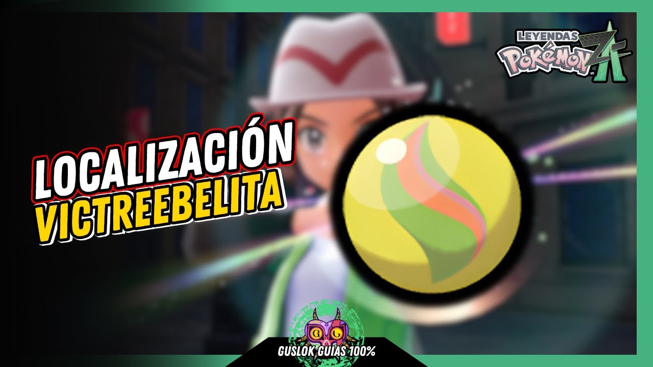 UBICACIÓN de la VICTREEBELITA | GUÍA 100% | 💯Leyendas Pokemon: Z-A🏆 UBICACIÓN de la VICTREEBELITA | GUÍA 100% | 💯Leyendas Pokemon: Z-A🏆