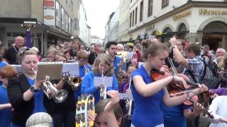 Tage wie diese, Flashmob Bielefeld zum Tag der Musik (15.06.2013)