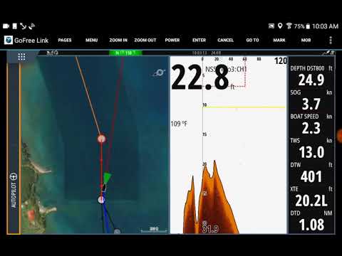 Scarry Channel with Simrad ForwardScan