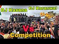 DJ Kasana 40 Bass VS DJ Karanwal 38 Bass Powerful Competition Haridwar Kawad Yatra 2023