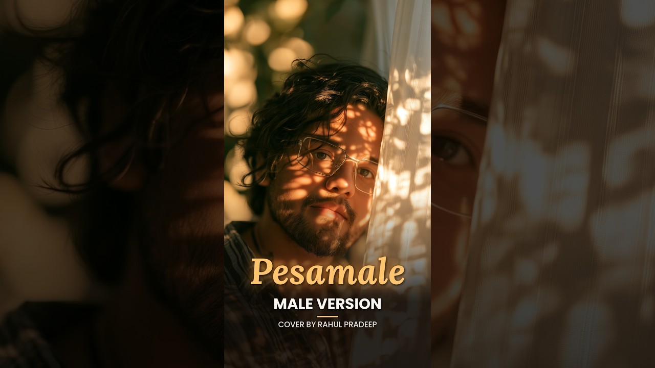 Pesamale was everywhere… so I had to cover it | Male Version | Cover by Rahul Pradeep 🎧