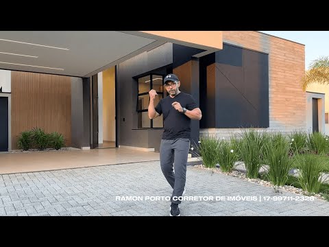 R$ 1,690,000 MODERN HOUSE WITH POOL FOR SALE IN SÃO JOSÉ DO RIO PRETO | 3 SUITES, HIGH STANDARD