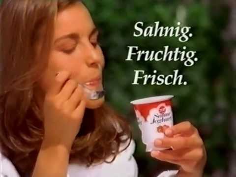 Zott Sahne Joghurt Werbung Weekend feeling 1999