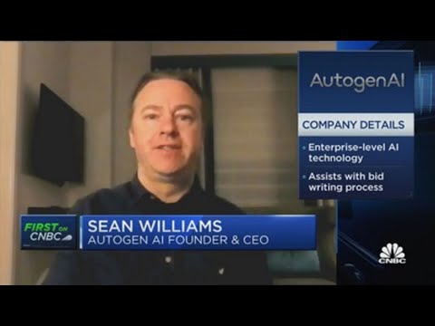 AutogenAI CEO Sean Williams on multi-million dollar ... - YouTube