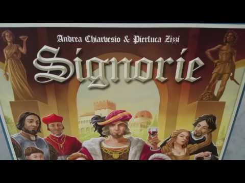 Signorie: How to Play