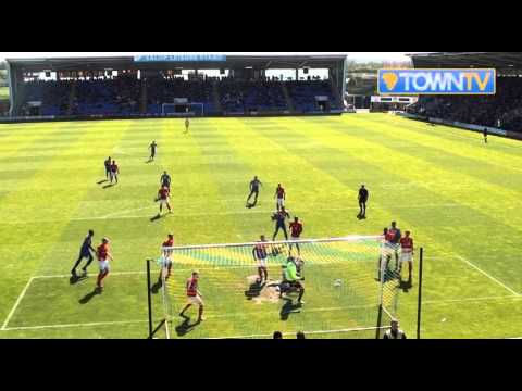 Town 1 York 0 'Behind The Goal' - Town TV