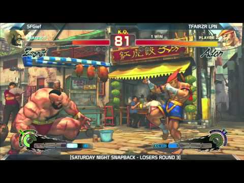 SSF4: SFGief vs TFA|RZR LPN - Saturday Night Snapback 6.2