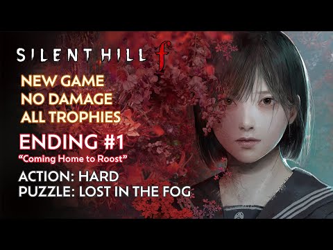 [Silent Hill f] New Game, Hard/Lost in the Fog, Ending #1, No Damage (Segmented)