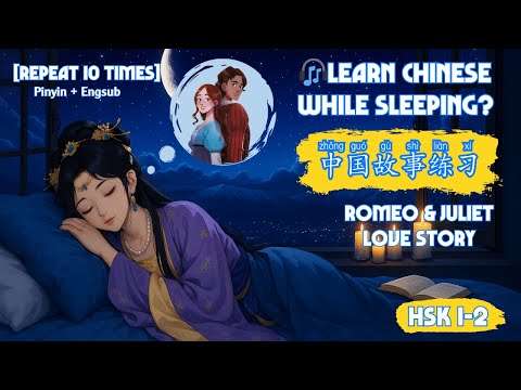 Learn Chinese While Sleeping: Romeo and Juliet Story HSK 1-2