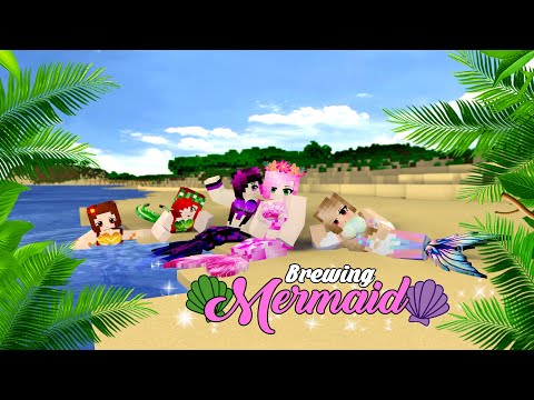 BREWING MERMAID: Beautiful Girl Mermaid | Monster Minecraft - Minecraft Funny Animation
