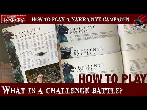 WARCRY CHALLENGE BATTLE - What Is It & How To Play In A Narrative Campaign? Warhammer Rules Series