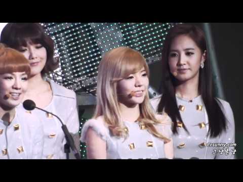 [fancam] 101215 MMA SNSD sunny won top10award
