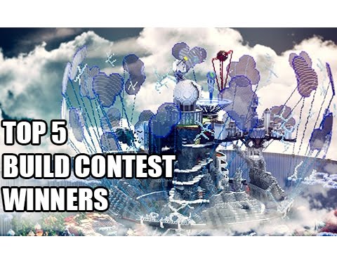 Jeracraft - Minecraft: TOP 5 Build Contest Winners!
