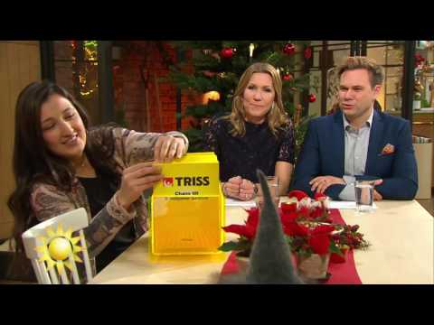 Vann TV-skrap på sitt livs första trisslott - Nyhetsmorgon (TV4)