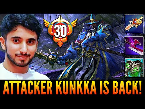 Thats Why He is The BEST KUNKKA Player in The World | ATTACKER Show His Grandmaster Skills | Dota 2