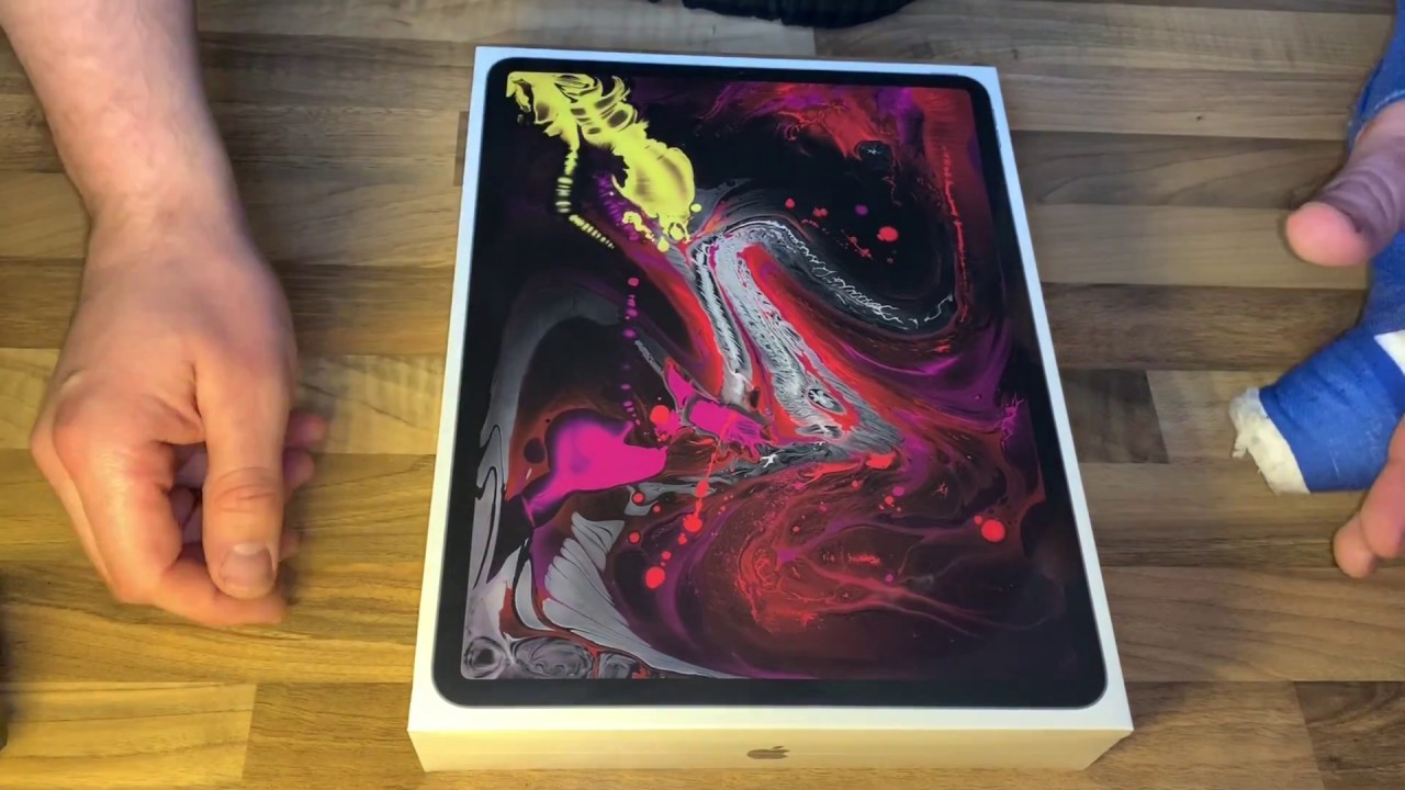 Apple iPad Pro (3rd. generation, 2018) 256GB 12.9-inch iPad Pro Space Gray unboxing and instruction