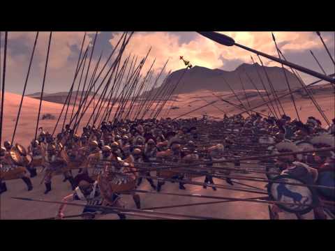 Rome 2 Total War Lets Compare Units in Battle. #29 African Pikemen vs Pikemen
