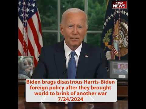 BIDEN: My record is so good, decided to drop out of race; TELEPROMPTER, cure cancer