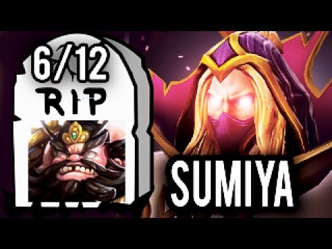 RIP China Pudge! SumiYa Legendary Invoker mid Counter Pick with Refresher 8k MMR Dota 2