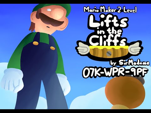 Mario Maker 2 Clear Videos  - Lifts in the Cliffs