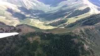 preview picture of video 'Soaring above Lewiston Peak & Flat Top Mountain, Utah'