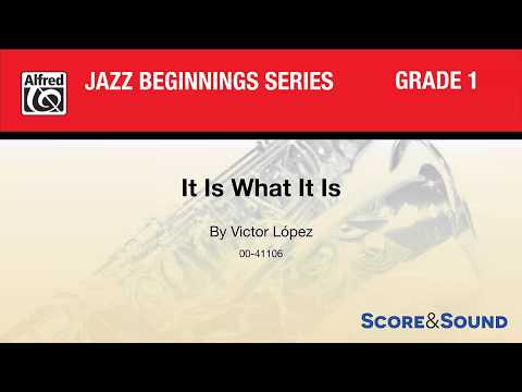 It Is What It Is, by Victor López – Score & Sound