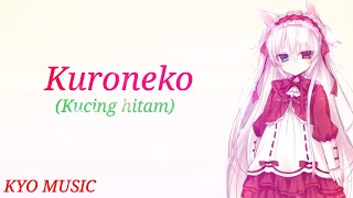 Lagu Jepang Adem| Kuroneko - MegPoid Gumi [Lirik + Terjemahan Indonesia]