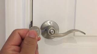 Unlock Bathroom Door in 5 Seconds with Simple Tools